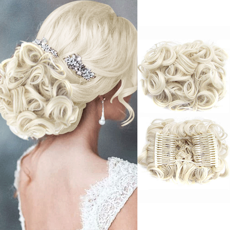 🌲Early Christmas Sale 49% OFF🎁Messy Curly Dish Bun